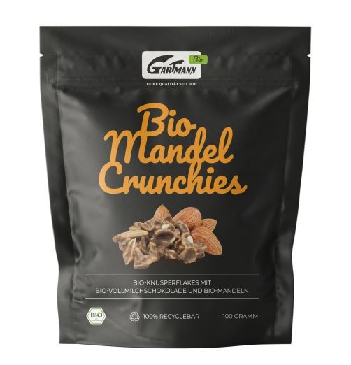 Bio Mandel Crunchies (10 x 100g Beutel)